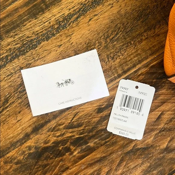 Coach Pebble Leather Prairie IM/Sedona - Picture 3 of 9